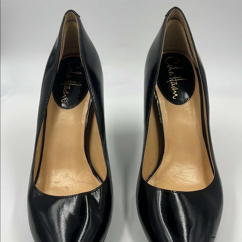 Cole Haan Black Patent Leather Heels Nike Air MAX 95 collaboration